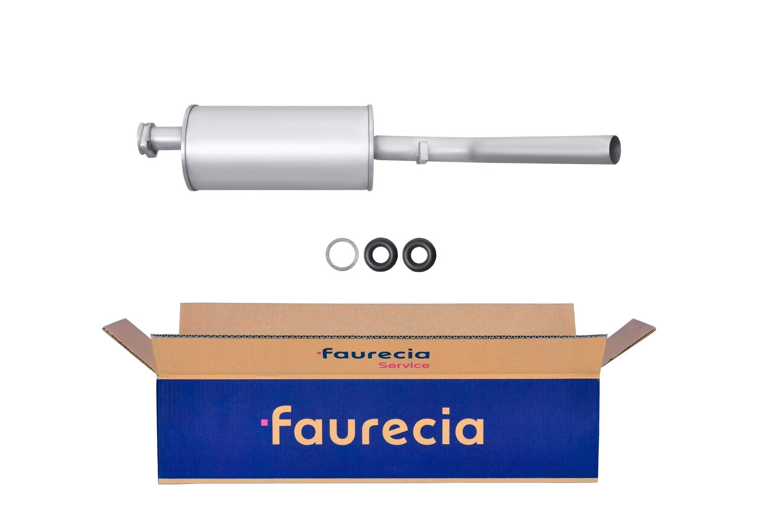 FAURECIA 8LD 366 035-241 Rear Muffler – Easy2Fit® Kit – fits SEAT CORDOBA Vario (6K5)